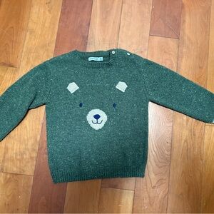 Mayoral Olive Knit Sweater